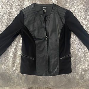 Black shell jacket